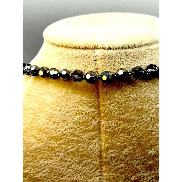 Long Beaded Tassel Necklace With Sparkling Beads & Mixed Colors. A51 - Picture 4 of 8